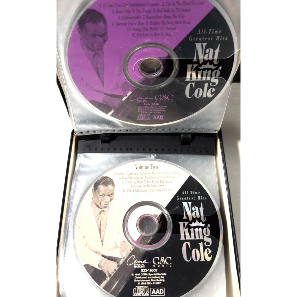 Lot Of 21 CD’s With Case HENRY MANCINI JIM CROCE NAT KING COLE AND OTHERS - Picture 4 of 7